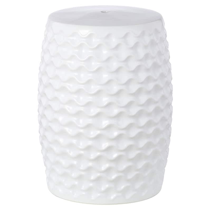 SAFAVIEH Zona Indoor / Outdoor Ceramic Decorative Garden Stool