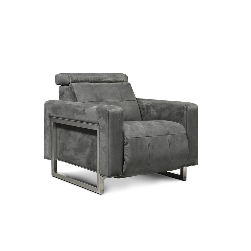 Casino Royale Leather Dual Powered Recliner Chair