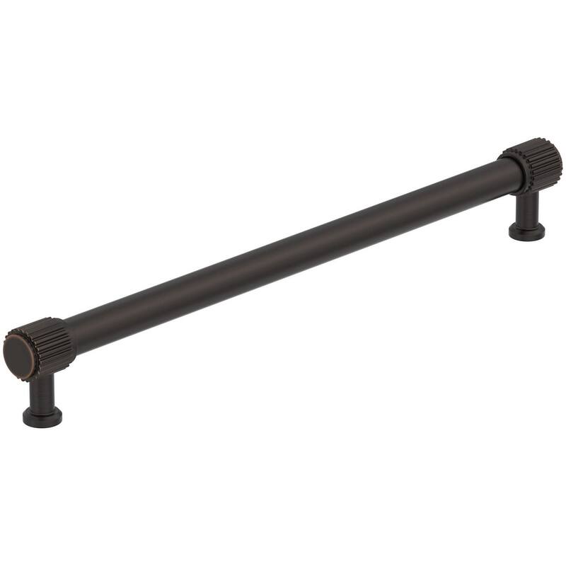 Amerock BP37808 Farewind 10-1/16" Center to Center Fluted Bar Cabinet - Oil Rubbed Bronze