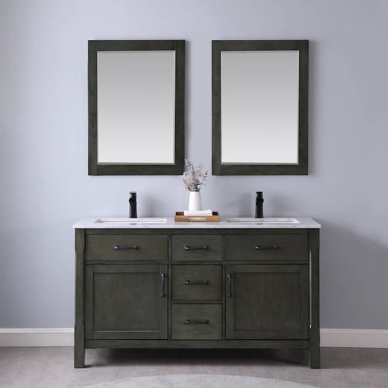 Altair Maribella Double Bathroom Vanity Set