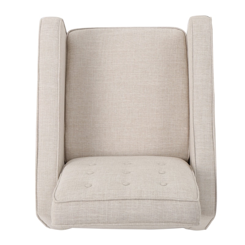 Home Theater Single Fabric Recliner, Living Room Chair Adjustable Sofa Chair with Thick Cushion Tufted Upholstered Accent Chair