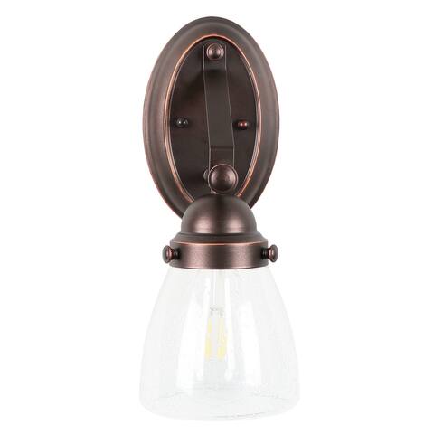 1 Light Vanity Wall Lighting - 5.5L x 6.25W x 13.5H in.