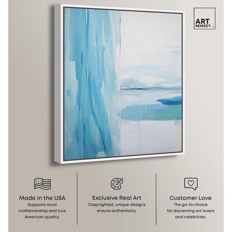 Transcendent Tides I Canvas by Art Remedy