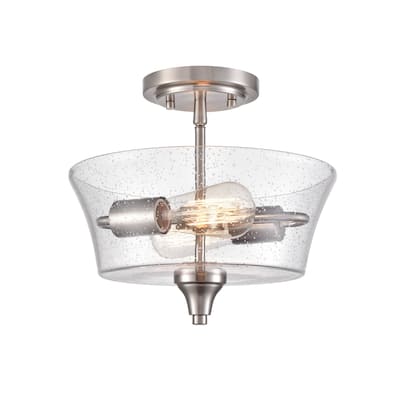 Millennium Lighting 2110 Caily 2 Light 11" Wide Semi-Flush Drum