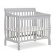 preview thumbnail 1 of 6, Dream On Me Aden Convertible 4-in-1 Mini Crib Grey