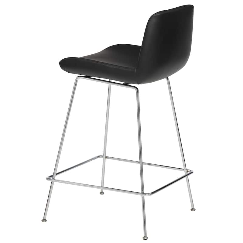 Capri Modern Leatherette Bar and Counter Stool