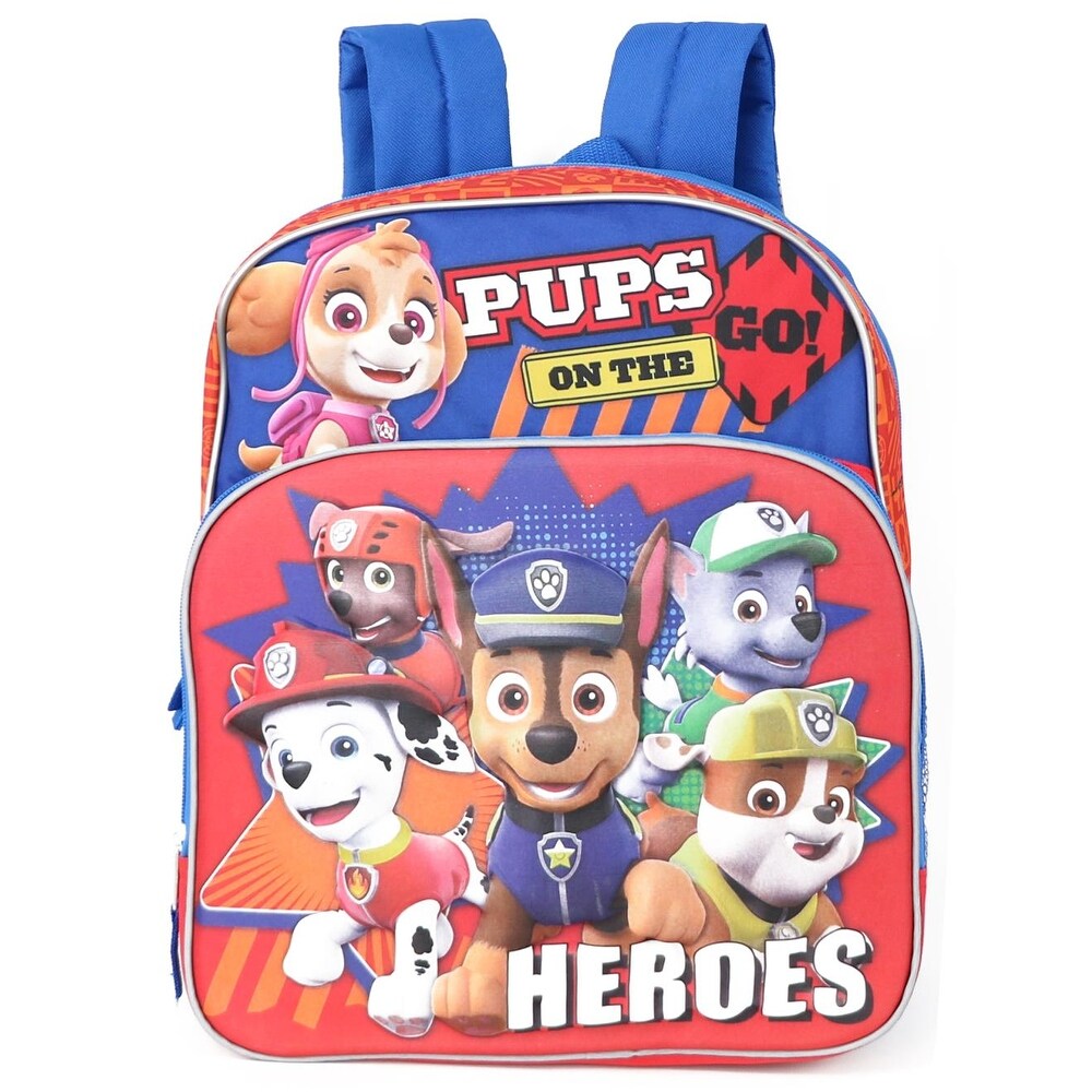 paw patrol pup heroes backpack