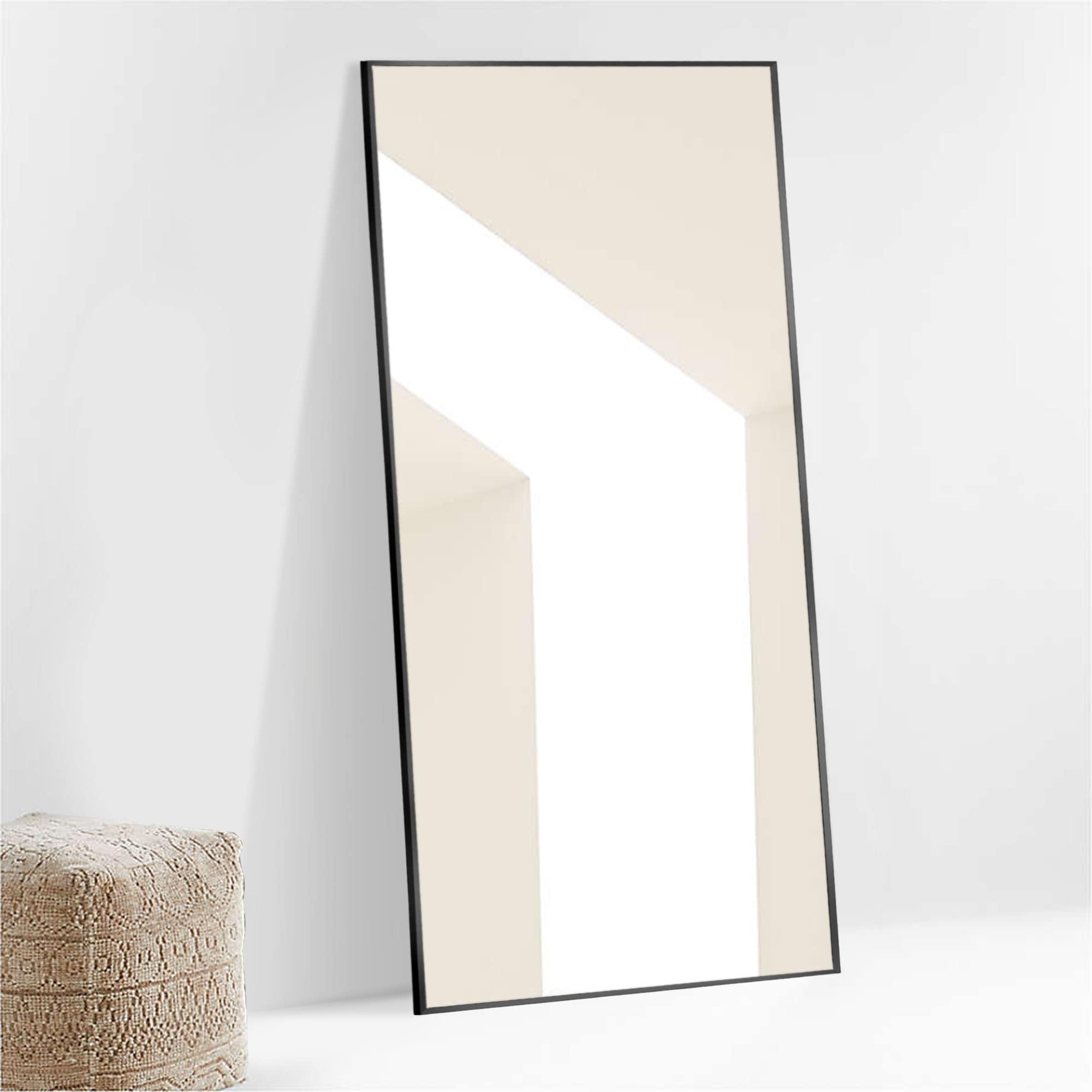 Oversized Metal framed Full Length Floor Wall Mirror