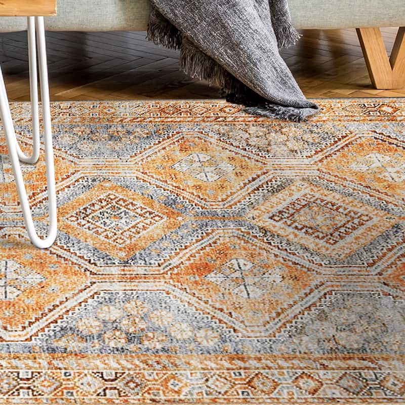Superior Southwestern Geometric Diamonds Indoor Area Rug