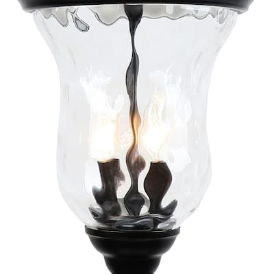 1 Light Post Light in Imperial Black