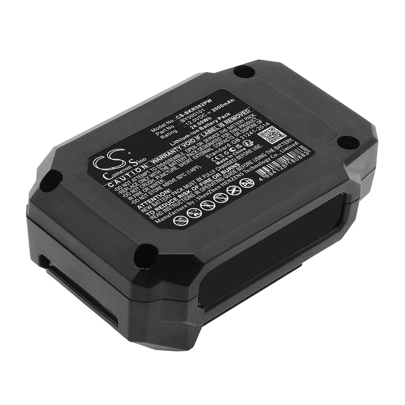 Battery for Skil 12V DL529303 DL527502 CB743701 IW5744-10 RS58280 BY500101 - Black