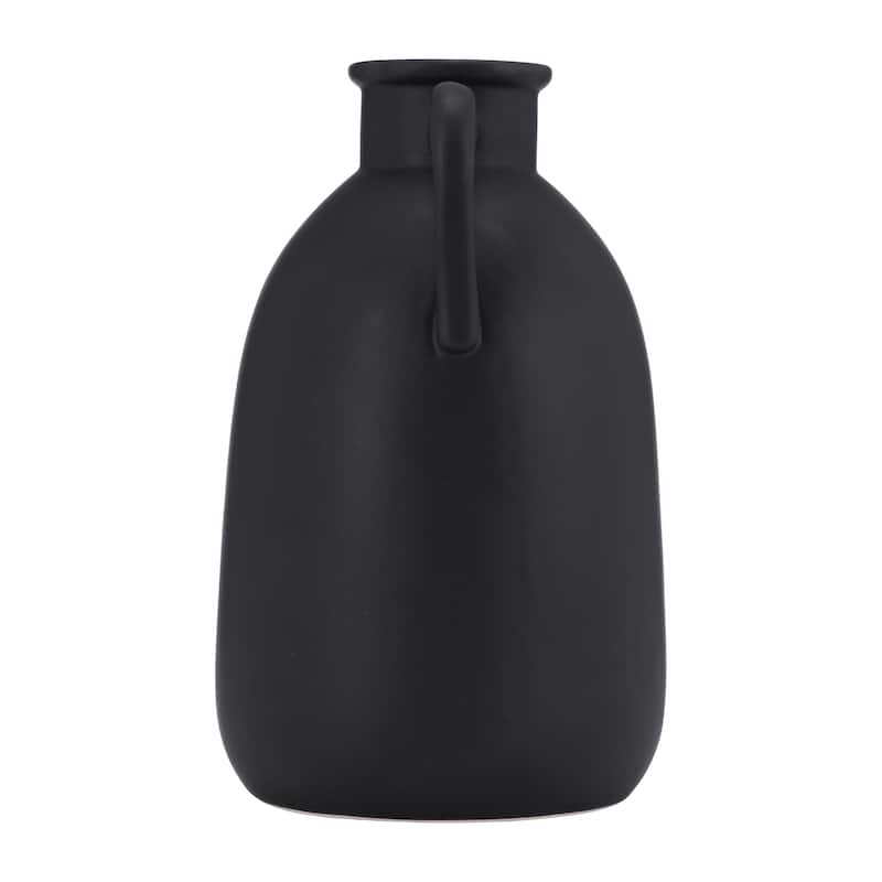 Sagebrook Home Neutral Contemporary Vase with Handles