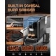 preview thumbnail 5 of 6, 20 BAR Automatic Espresso Machine with Built-in Grinder Milk Frother