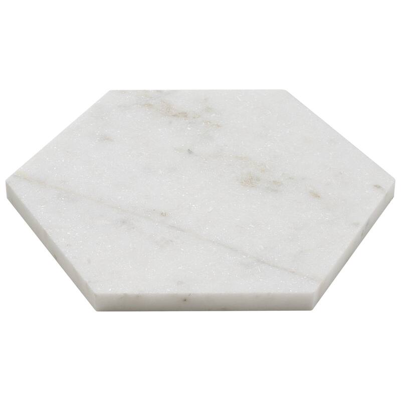 Royal Umbra Marble 6" x 6" Honeycomb Honed Tile