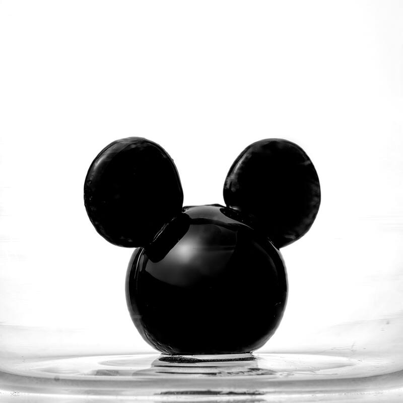 Disney Mickey & Minnie Icon Stemless Wine Glass - 10 oz - Set of 2 - 10 oz