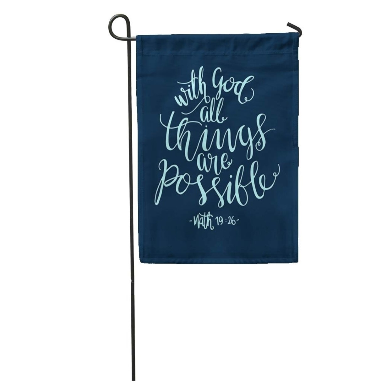 Shop Religious All Things Are Possible Modern Bible Verse Believe Garden Flag Decorative Flag House Banner 28x40 Inch On Sale Overstock 31330738