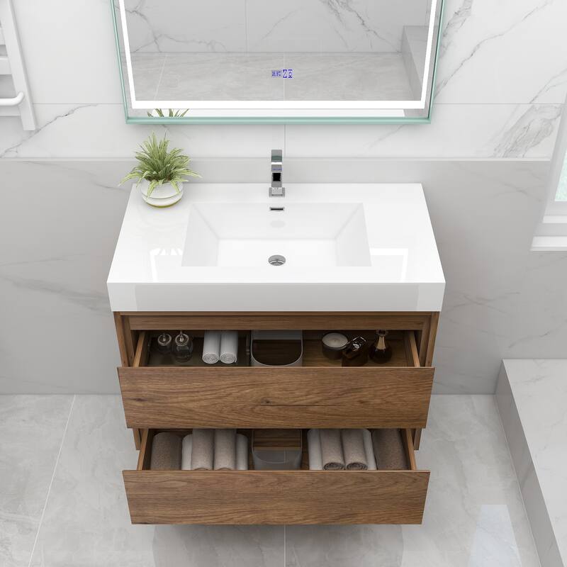 Morava 36" Floating Vanity with Single Sink - 36