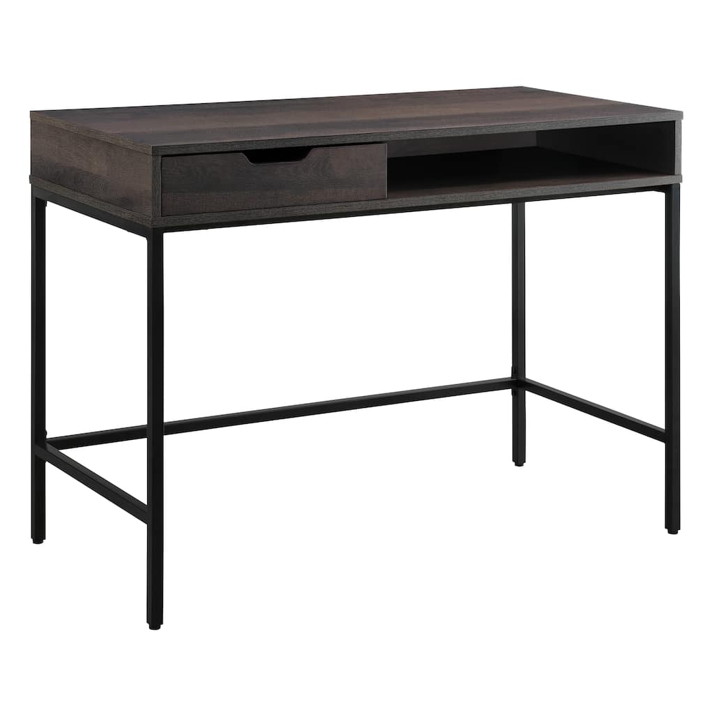 Contempo 40" Desk with Drawer and Shelf