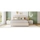preview thumbnail 16 of 15, Charming Upholstered Platform Bed with Extra Storage and Comfort