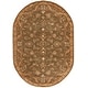 preview thumbnail 66 of 187, SAFAVIEH Handmade Antiquity Manerva Traditional Oriental Wool Rug 4'6" x 6'6" Oval - Olive/Gold - Oval