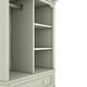 preview thumbnail 36 of 34, Open Children's Wardrobe with A Hanging Rod and Open Shelves