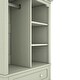 preview thumbnail 25 of 35, Open Children's Wardrobe with a Hanging Rod and Open Shelves, One Large Drawer, Low Design Close to the Ground for Easy Access