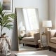 preview thumbnail 97 of 99, Modern Framed Full Length Mirror 59x35 - Gold