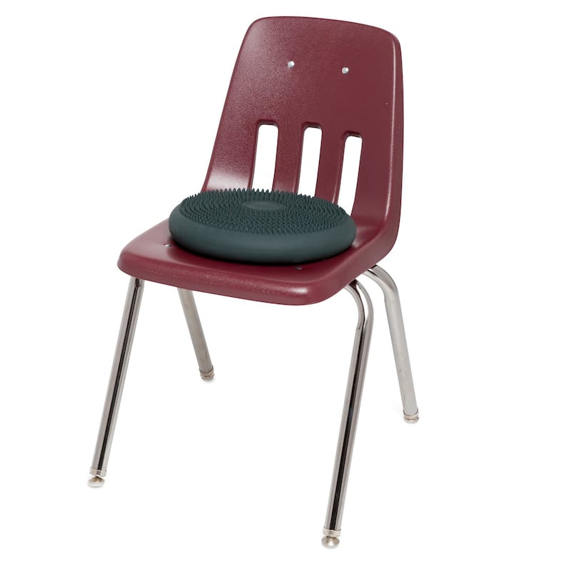 Bouncyband® Big Wiggle Seat Sensory Cushion, Dark Gray