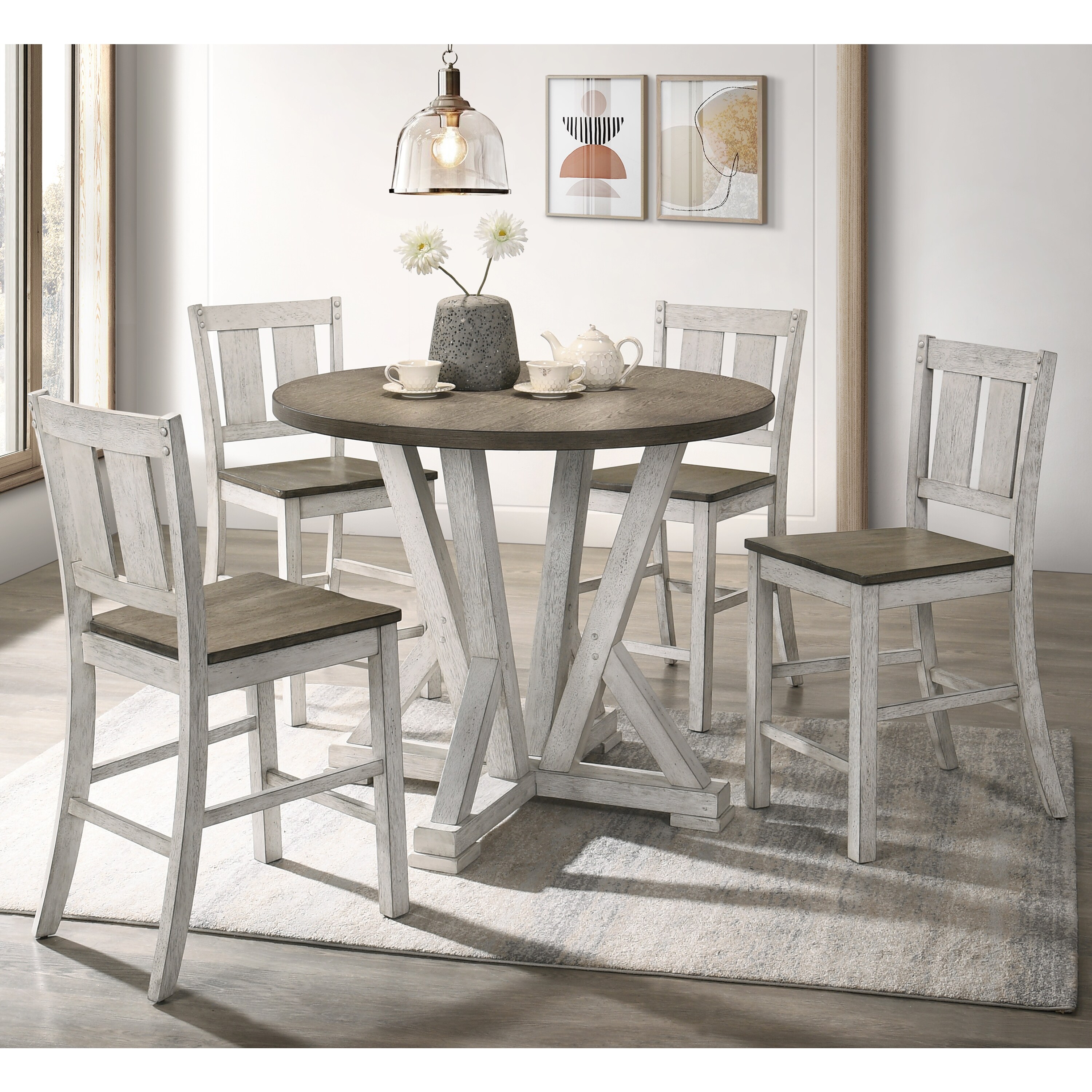 Tall white kitchen table new arrivals