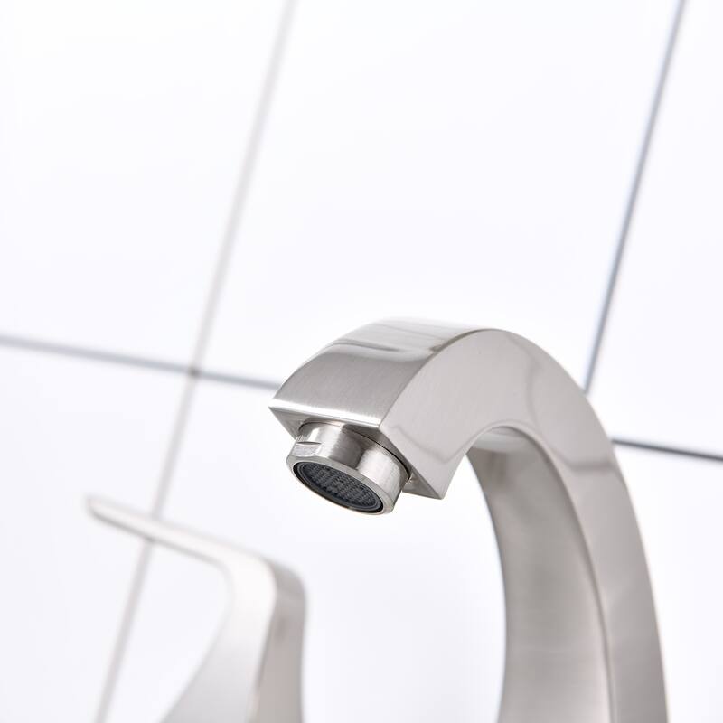 Proox 2 Handles 8inch widespread Bathroom Sink Faucet w/ Pop Up Drain