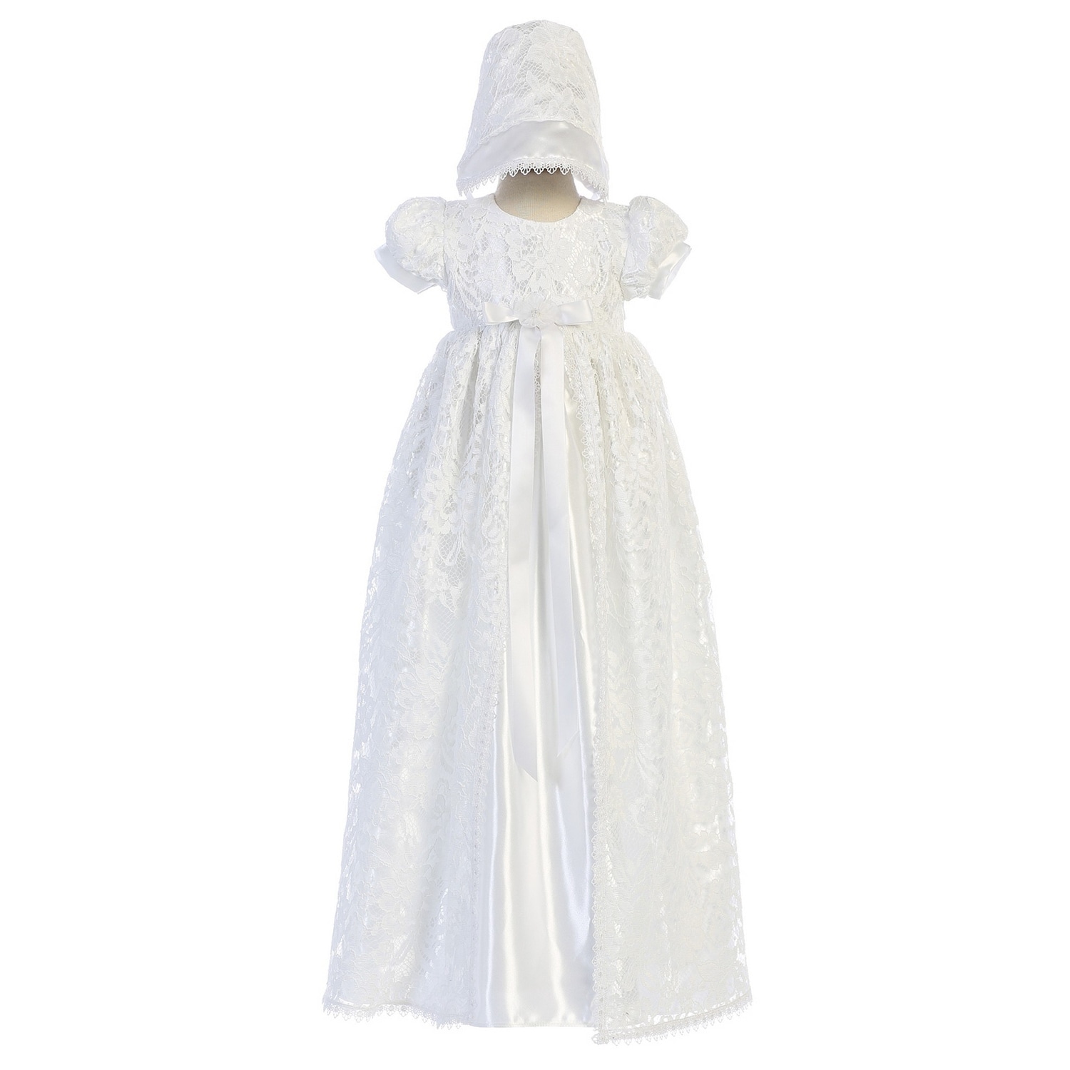 matching christening dresses