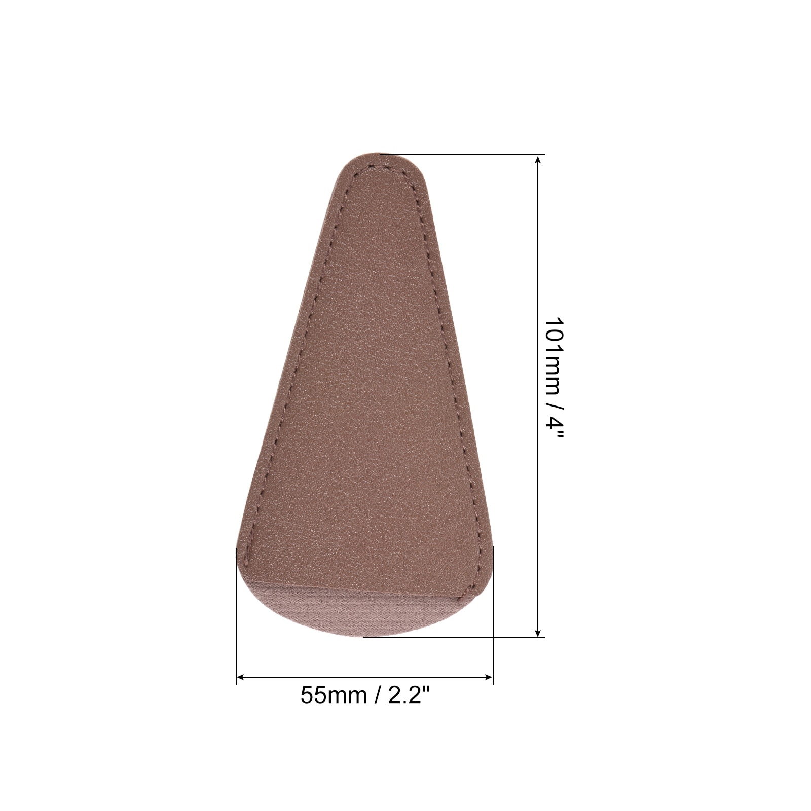 PU Leather Scissors Sheath, Scissors Cover Protector Portable Collect Bags for Eyebrow Trimming Beauty Tool Protection