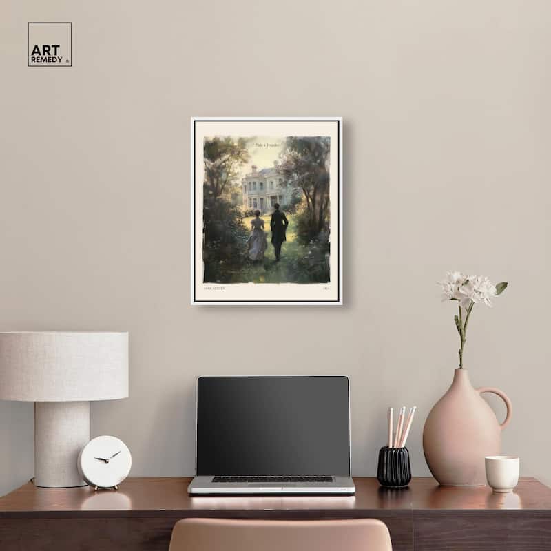 Pride and Prejudice Scene Canvas by Art Remedy