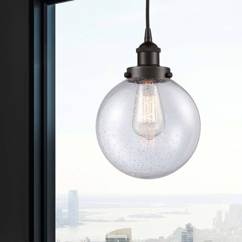 Innovations Lighting 616-1PH-12-8 Beacon Pendant Beacon 8" Wide Mini