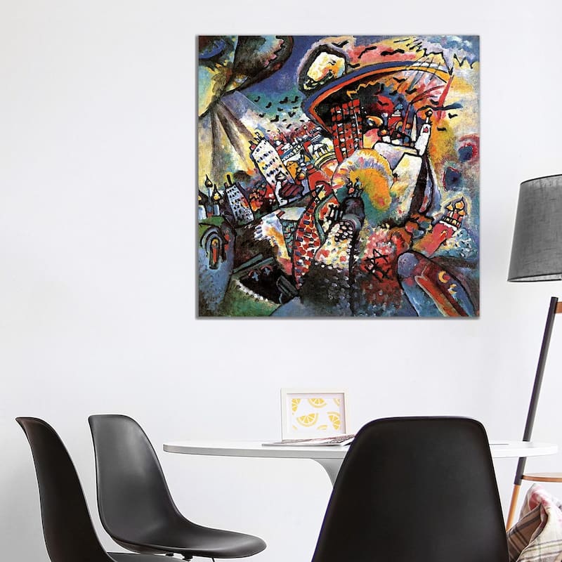 iCanvas "Moscow II" by Wassily Kandinsky Canvas Print - 37x37x1.5