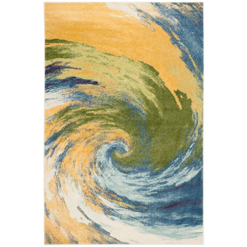 SAFAVIEH Evoke Tambra Abstract Swirl Rug