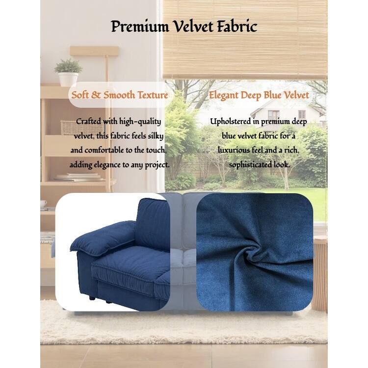 79" Loveseat Sofa Couch with Under-Seat Storage, Elegant 2-Seater Settee with Pillow Top Armrests for Living Room