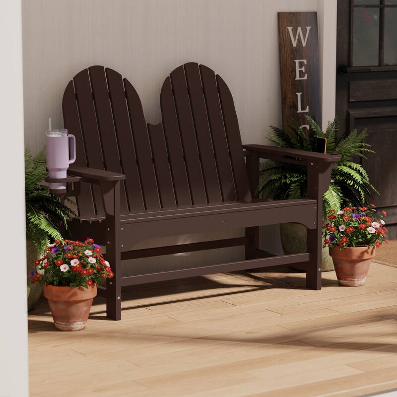 Hanniford Poly Adirondack 49 Inch Bench