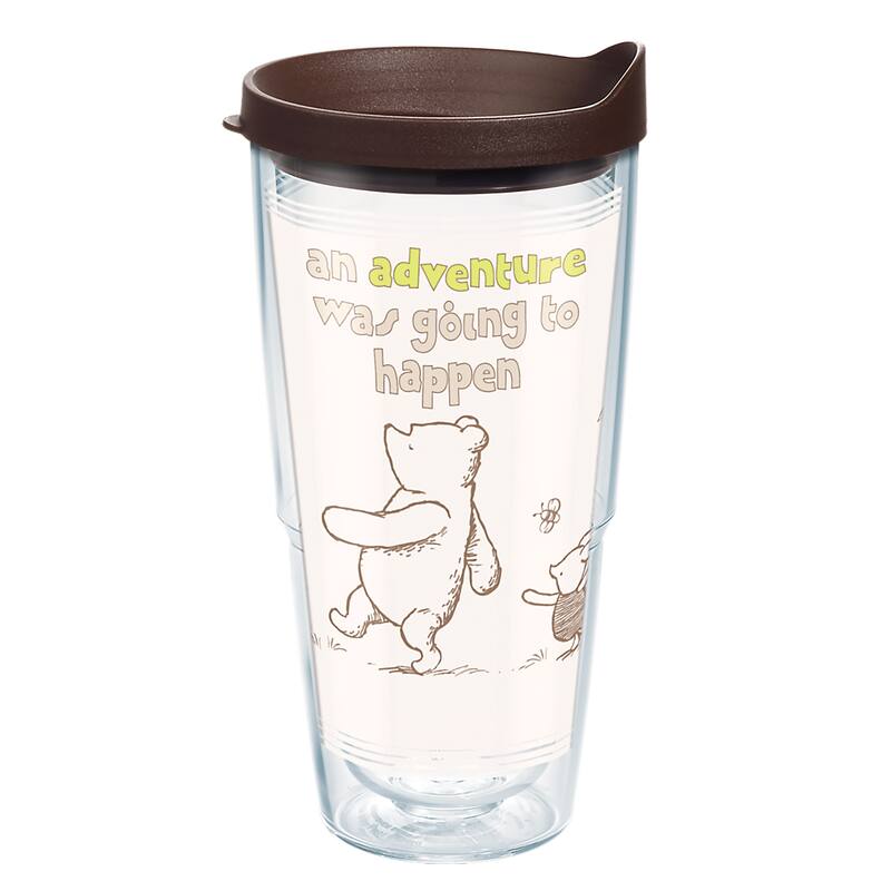 Tervis Disney Winnie the Pooh Group Made in USA Double Walled Insulated Travel Tumbler, Classic - 24oz