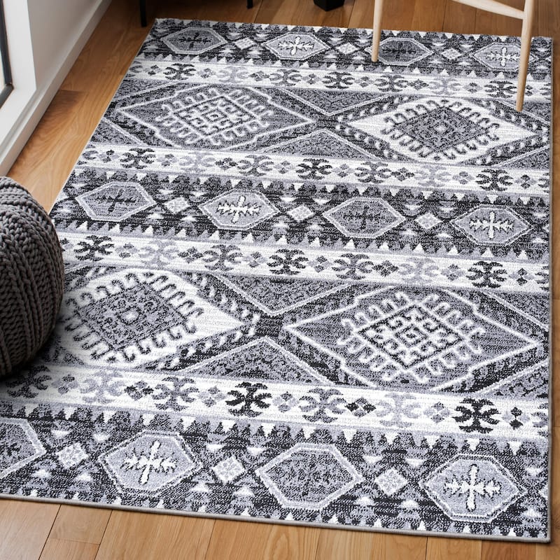 JONATHAN Y Tayri Modern Kilim Geometric Area Rug