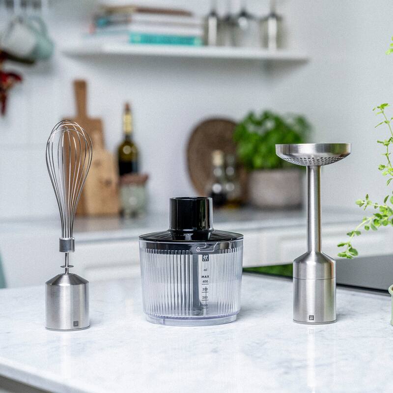 ZWILLING Enfinigy Handblender and Accessory 4-pc Set - Black
