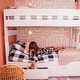 preview thumbnail 12 of 22, Max and Lily Farmhouse Twin over Twin Bunk Bed with Storage Drawers