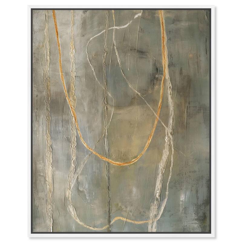 Gossamer Pathways III Canvas by Art Remedy - 36" x 45" - White