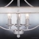 preview thumbnail 4 of 4, French country ceiling light gray bathroom light metal hallway light