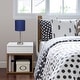 preview thumbnail 65 of 99, Porch & Den Custer Metal/ Fabric Lamp with Charging Outlet