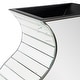 preview thumbnail 5 of 7, Allan Andrews Tall Silver Rounded Mirrored Glass Vase