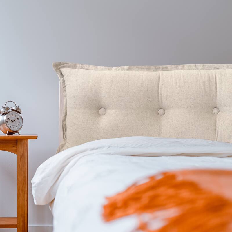 WOWMAX Headboard Pillow Bed Rest Body Pillow Back Support Reading
