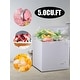 preview thumbnail 8 of 13, 5.0 Cu.Ft Deep Compact Chest Freezer with 7 Gears Temperature Control with a Removable Basket for House, Kitchen, Garage, Shop