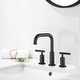 preview thumbnail 4 of 34, Vanityfair 8" Widespread Double Handles Bathroom Sink Faucet with Drain Assembly