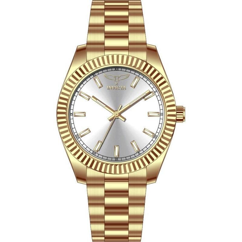 Invicta Men's 69005 Specialty Quartz PC21S Copper Dial Watch - White